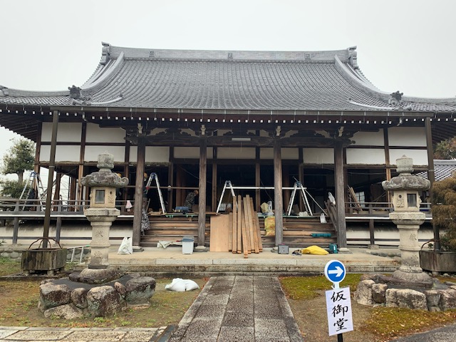 圓長寺耐震基礎補強工事施工前写真