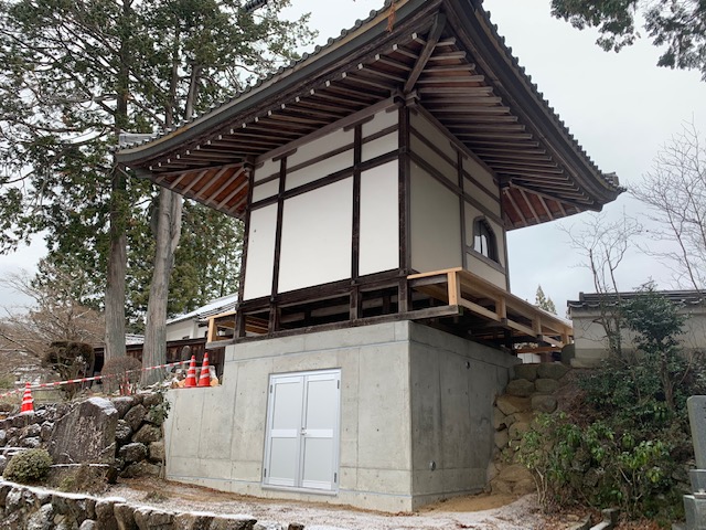 永昌寺納骨堂耐震基礎工事施工後写真