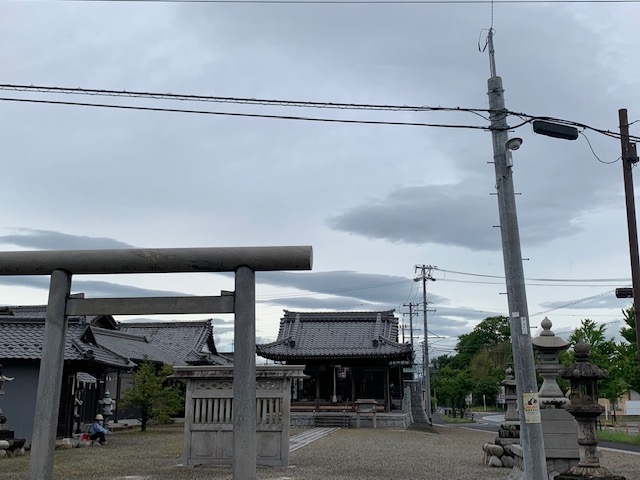 神明神社移設工事　（都市整備工事）（施工管理）施工前写真